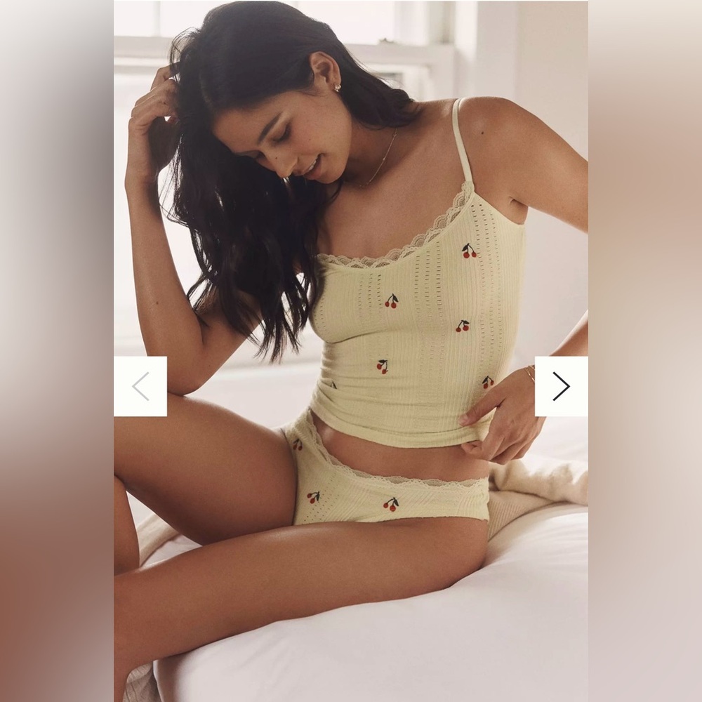 NWT LyreBird Seamless Pointelle tank and underwear. - S/M